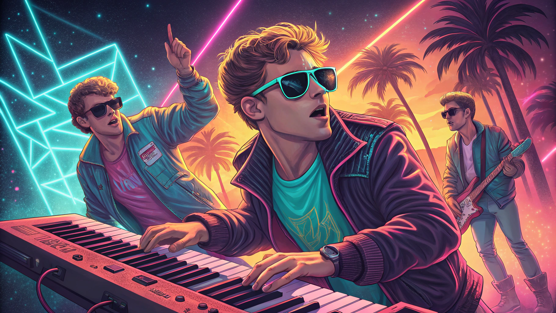 Synthwave Duo